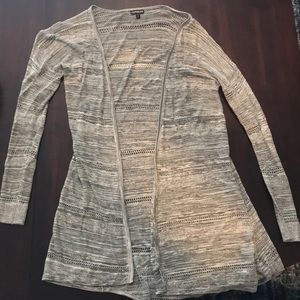 Like new! Express cardigan, gray